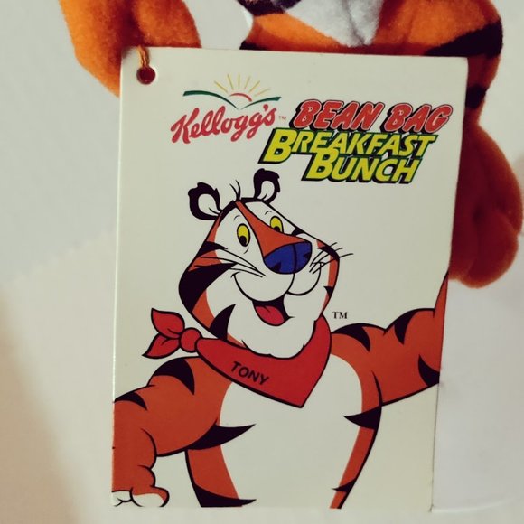 1997 Kellogg's Tony The Tiger 7" inch Bean bag - Picture 5 of 6